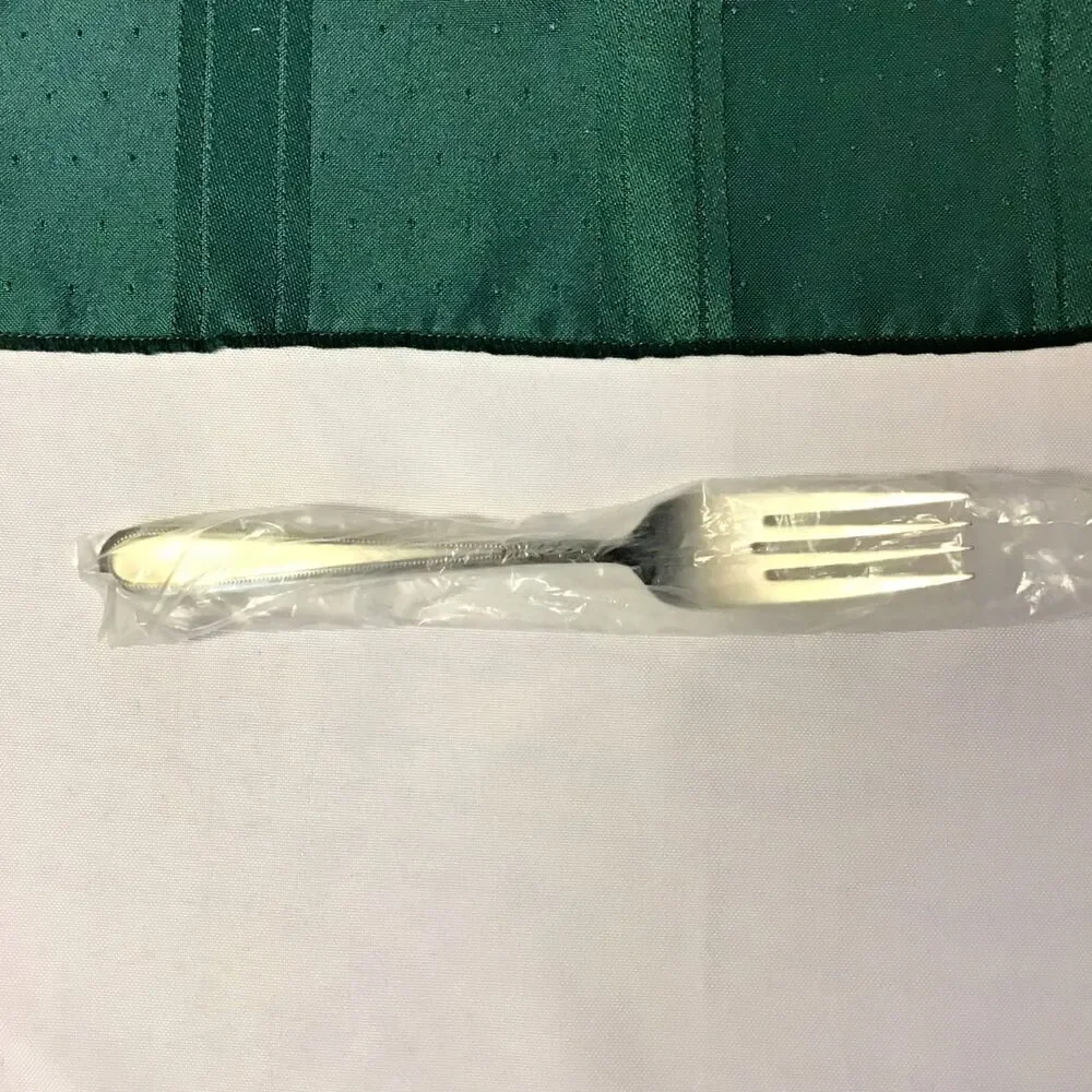 Stanley Roberts/Rogers Beaded Elegance Stainless Steel Dinner Fork (1)